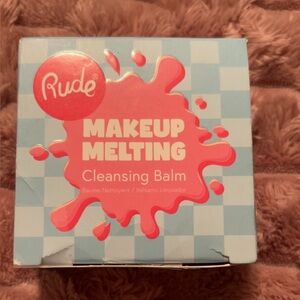 RUDE Cosmetics Makeup Melting Cleansing Balm -non greasy & non drying BNIB